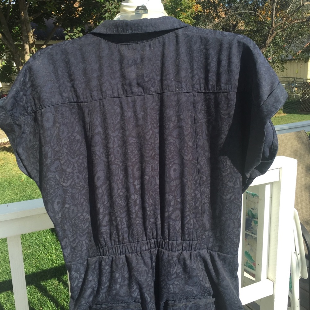 ETTIWE Navy Jumpsuit. size 14 - Picture 6 of 10